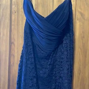 David’s bridal short bridesmaids dress